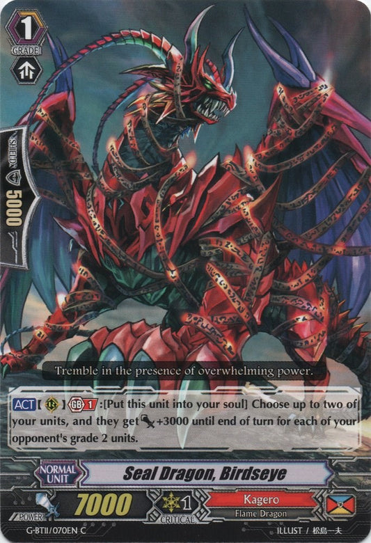 Seal Dragon, Birdseye (G-BT11/070EN) [Demonic Advent]