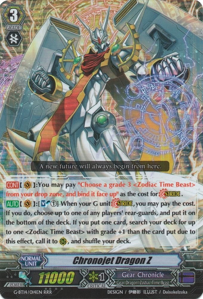 Chronojet Dragon Z (G-BT14/014EN) [Divine Dragon Apocrypha]