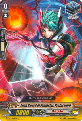 Long Sword of Protostar, Protosword (G-TD15/016EN) [Messiah Dragon of Rebirth]