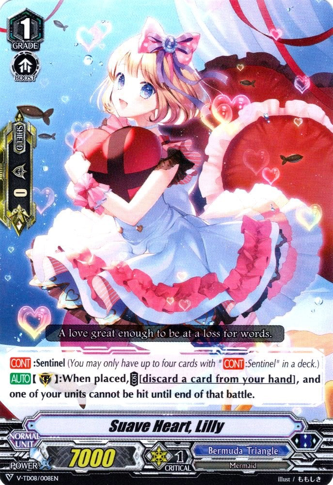 Suave Heart, Lilly (V-TD08/008EN) [Schokolade Melody]