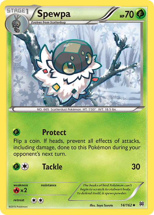 Spewpa (14/162) [XY: BREAKthrough]