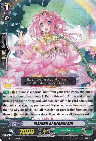 Maiden of Breedrain (G-BT12/100EN) [Dragon King's Awakening]