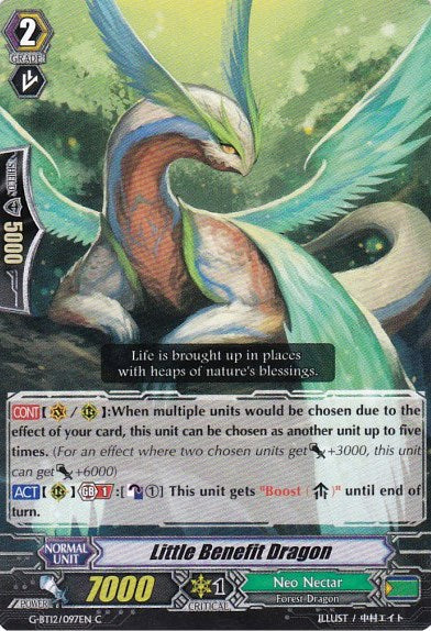 Little Benefit Dragon (G-BT12/097EN) [Dragon King's Awakening]