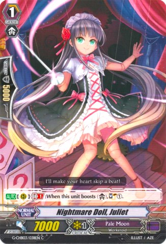 Nightmare Doll, Juliet (G-CHB03/038EN) [Rummy Labyrinth Under the Moonlight]