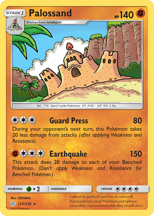 Palossand (127/236) [Sun & Moon: Cosmic Eclipse]