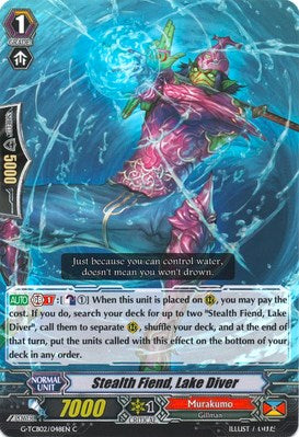 Stealth Fiend, Lake Diver (G-TCB02/048EN) [The GENIUS STRATEGY]