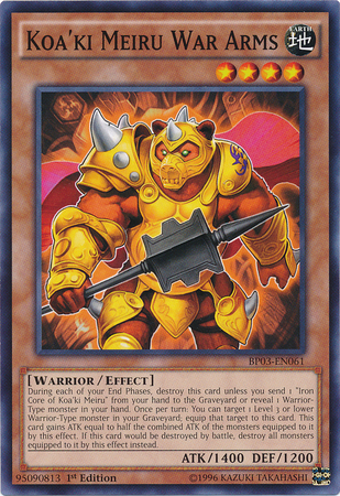 Koa'ki Meiru War Arms [BP03-EN061] Common