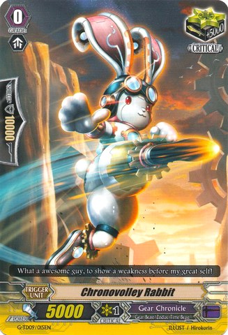 Chronovolley Rabbit (G-TD09/015EN) [True Zodiac Time Beasts]