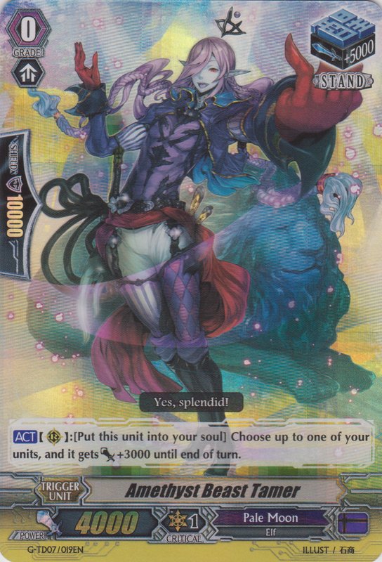 Amethyst Beast Tamer (RRR) (G-TD07/019EN) [Illusionist of the Crescent Moon]