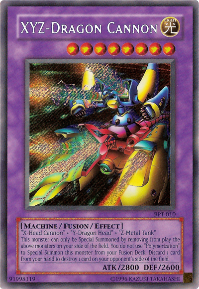 XYZ-Dragon Cannon [BPT-010] Secret Rare