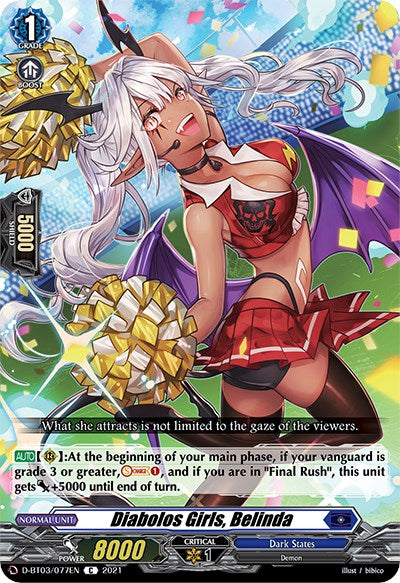 Diabolos Girls, Belinda (D-BT03/077EN) [Advance of Intertwined Stars]