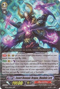 Covert Demonic Dragon, Mandala Lord (BT05/001EN) [Awakening of Twin Blades]