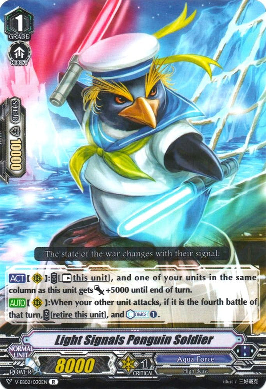 Light Signals Penguin Soldier (V-EB02/030EN) [Champions of the Asia Circuit]