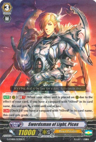 Swordsman of Light, Picos (G-CHB01/023EN) [TRY3 NEXT]