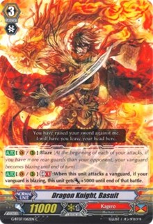 Dragon Knight, Basuit (G-BT07/062EN) [Glorious Bravery of Radiant Sword]