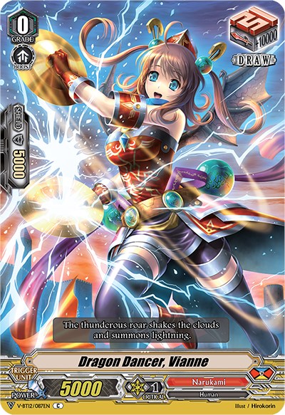 Dragon Dancer, Vianne (V-BT12/087EN) [Divine Lightning Radiance]