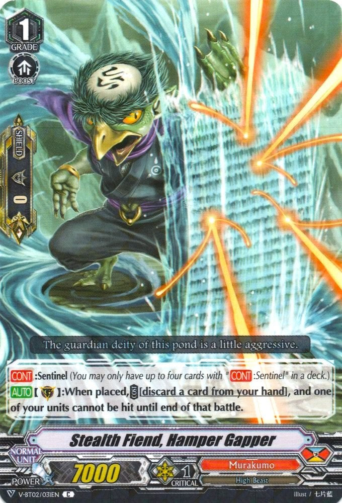 Stealth Fiend, Hamper Gapper (V-BT02/031EN) [Strongest! Team AL4]