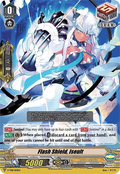 Flash Shield, Iseult (V-TD11/013EN) [Altmile]