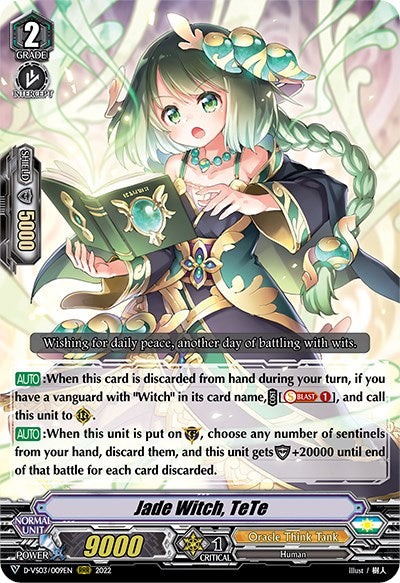 Jade Witch, TeTe (D-VS03/009EN) [V Clan Collection Vol.3]