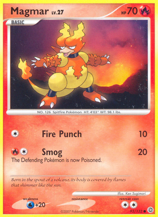 Magmar (93/132) [Diamond & Pearl: Secret Wonders]