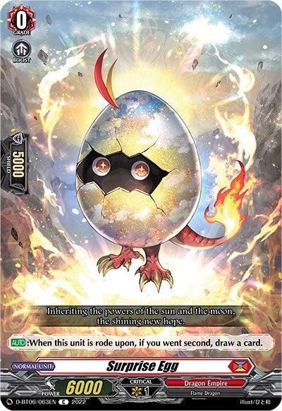 Surprise Egg (D-BT06/063EN) [Blazing Dragon Reborn]