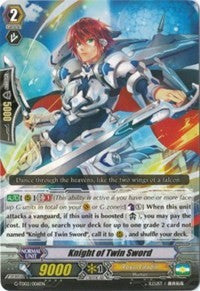 Knight of Twin Sword (Foil) (G-TD02/006EN) [Divine Swordsman of the Shiny Star]