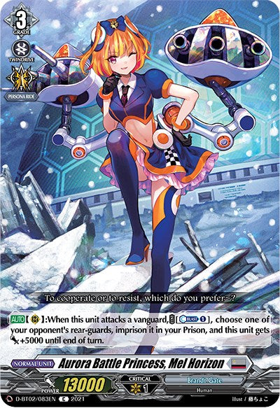 Aurora Battle Princess, Mel Horizon (D-BT02/083EN) [A Brush with the Legends]