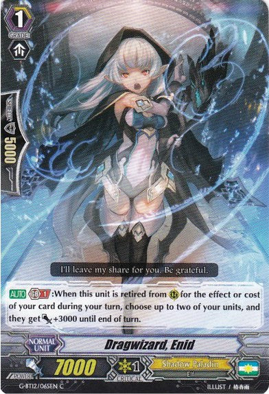 Dragwizard, Enid (G-BT12/065EN) [Dragon King's Awakening]