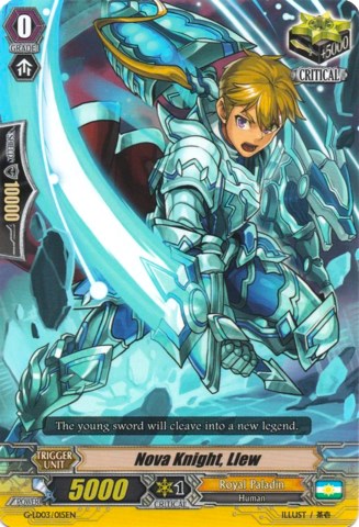 Nova Knight, Llew (G-LD03/015EN) [G-Legend Deck Vol.3: The Blaster]