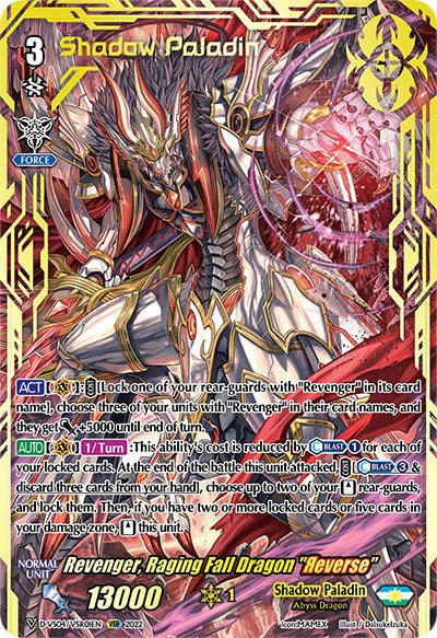 Revenger, Raging Fall Dragon "Reverse" (D-VS04/VSR01EN) [V Clan Collection Vol.4]