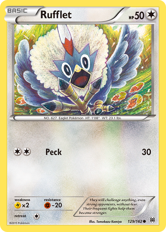 Rufflet (129/162) [XY: BREAKthrough]