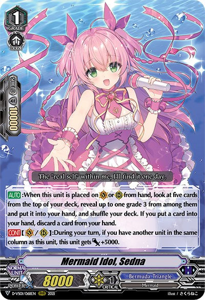 Mermaid Idol, Sedna (D-VS01/068EN) [V Clan Collection Vol.1]