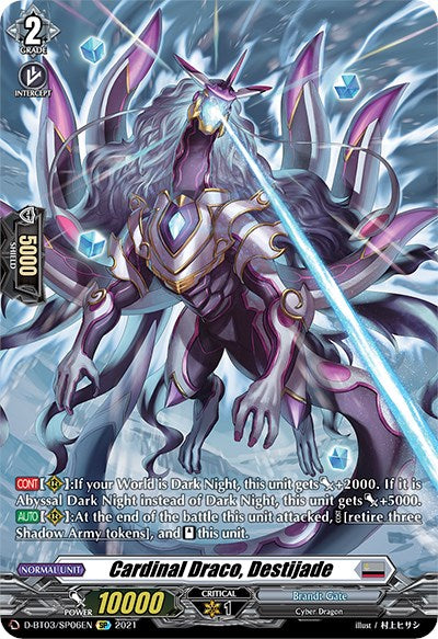 Cardinal Draco, Destijade (D-BT03/SP06EN) [Advance of Intertwined Stars]