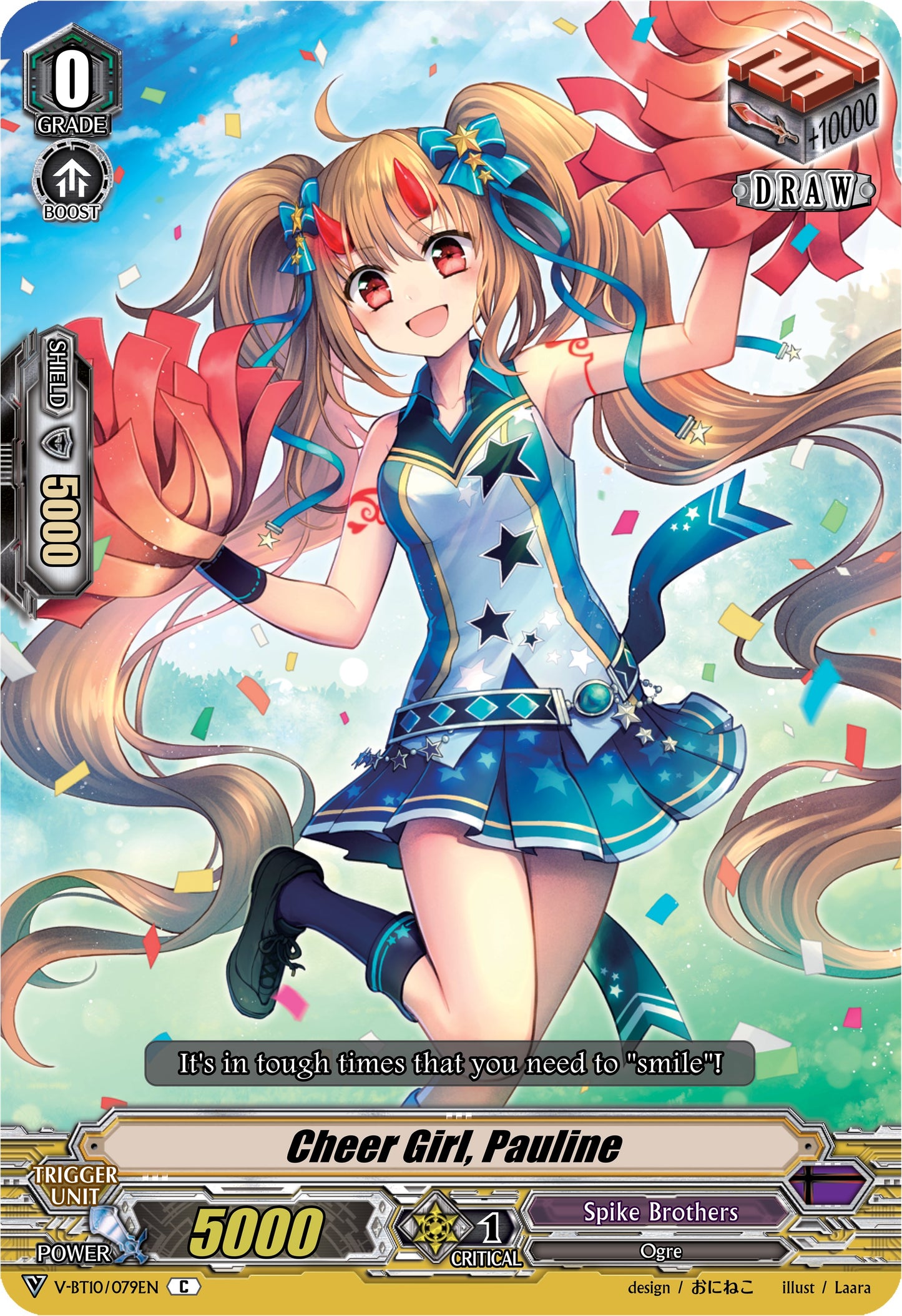 Cheer Girl, Pauline (V-BT10/079EN) [Phantom Dragon Aeon]