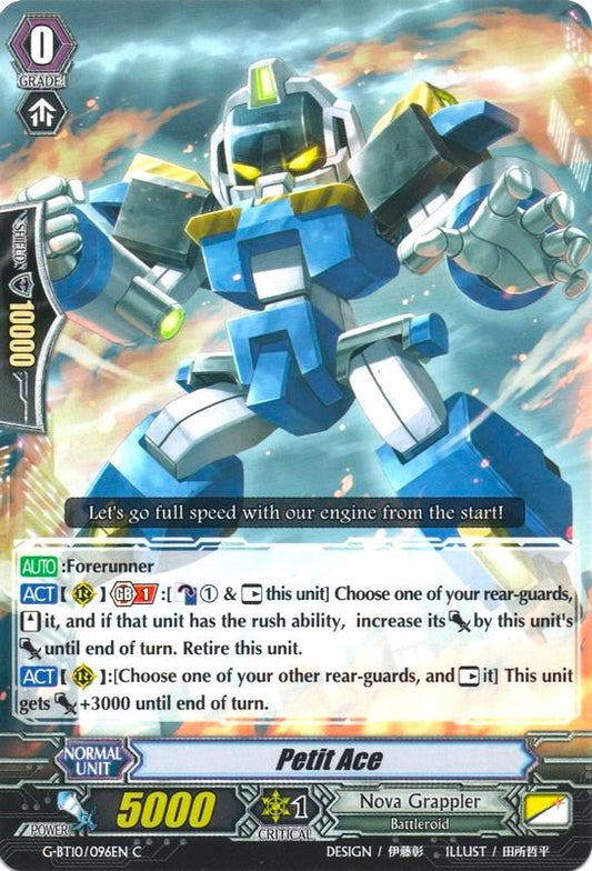 Petit Ace (G-BT10/096EN) [Raging Clash of the Blade Fangs]