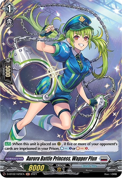 Aurora Battle Princess, Wapper Plun (D-BT02/H29EN) [A Brush with the Legends]