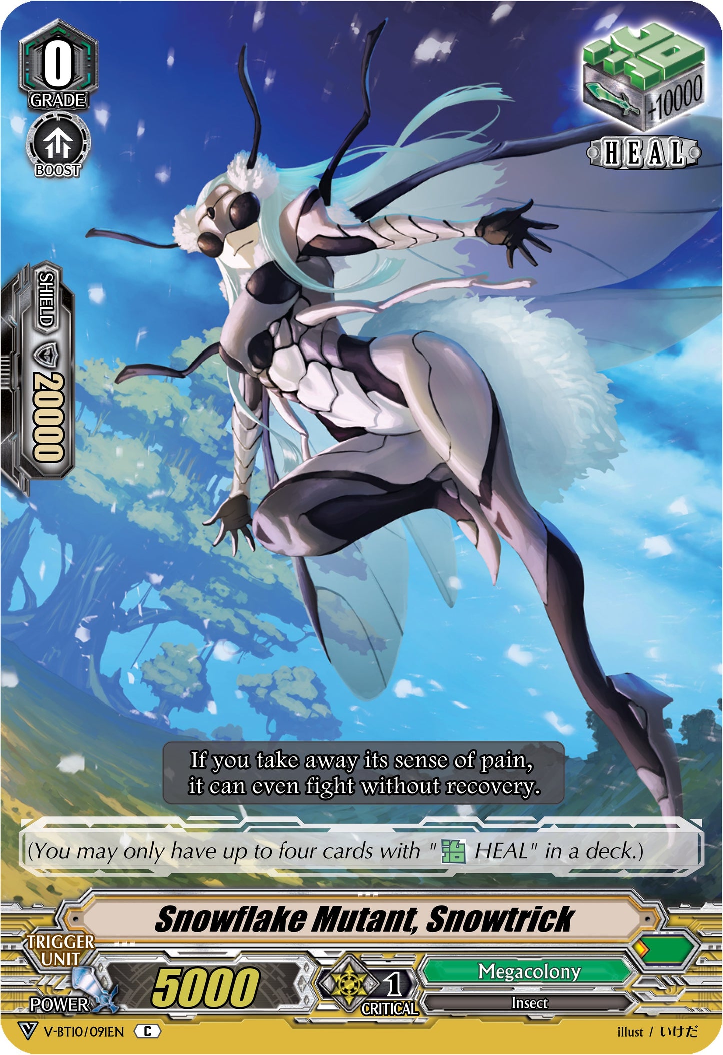 Snowflake Mutant, Snowtrick (V-BT10/091EN) [Phantom Dragon Aeon]