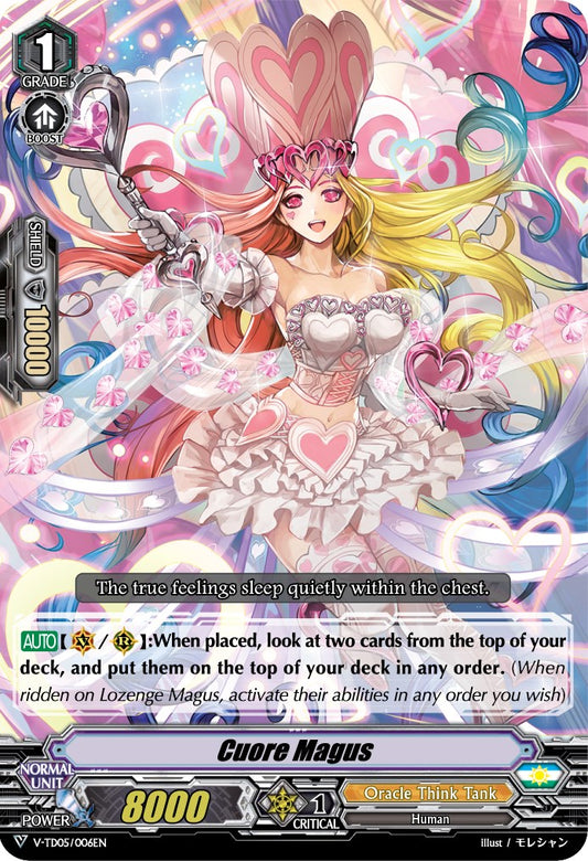 Cuore Magus (V-TD05/006EN) [Misaki Tokura]