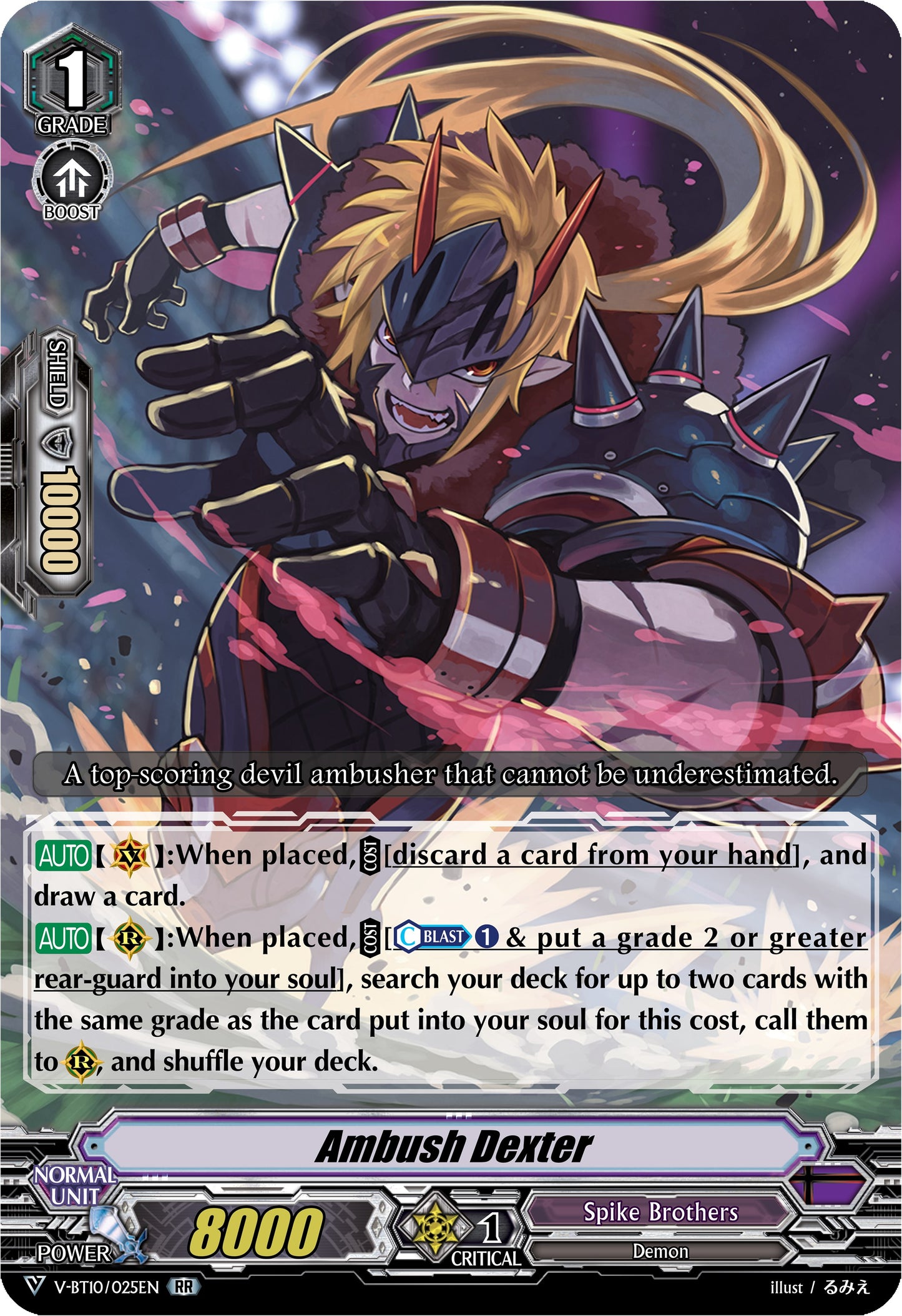 Ambush Dexter (V-BT10/025EN) [Phantom Dragon Aeon]