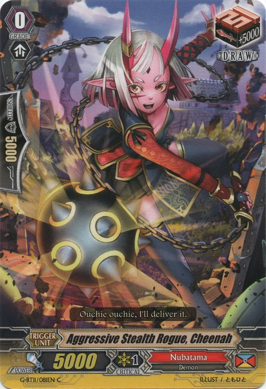 Aggressive Stealth Rogue, Cheenah (G-BT11/081EN) [Demonic Advent]