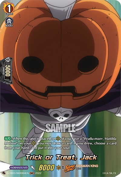 Trick or Treat, Jack (D-TB03/SKR064EN) [Shaman King]