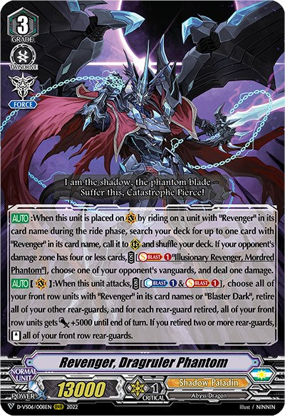 Revenger, Dragruler Phantom (D-VS06/008EN) [V Clan Collection Vol.6]