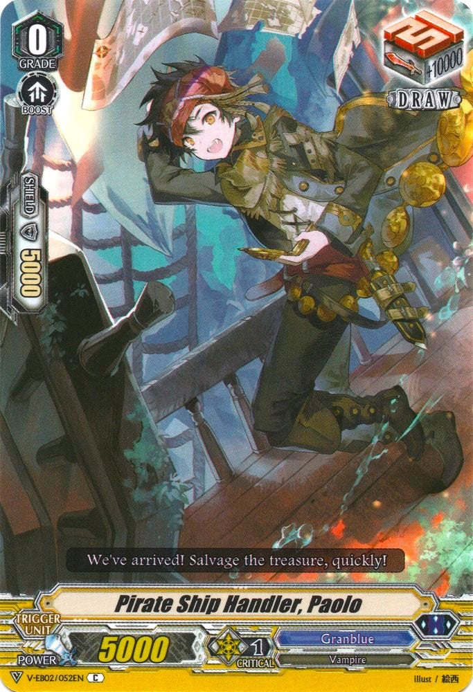 Pirate Ship Handler, Paolo (V-EB02/052EN) [Champions of the Asia Circuit]