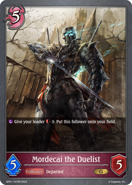 Mordecai the Duelist (BP01-107EN) [Advent of Genesis]