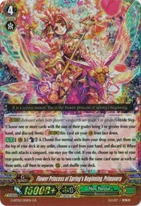 Flower Princess ofring's Beginning, Primavera (G-BT02/001EN) [Soaring Ascent of Gale & Blossom]