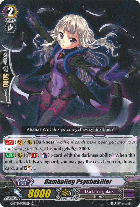 Gambling Psychokiller (G-BT14/085EN) [Divine Dragon Apocrypha]