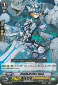 Knight of Steel Wing (G-TD02/011EN) [Divine Swordsman of the Shiny Star]