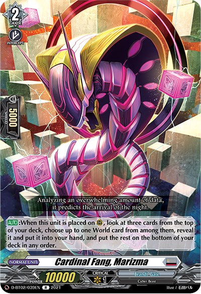 Cardinal Fang, Marizma (D-BT02/039EN) [A Brush with the Legends]