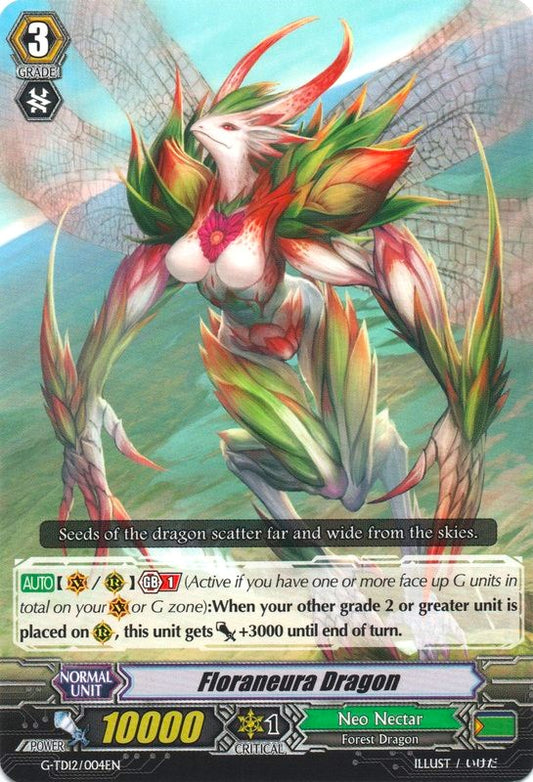 Floraneura Dragon (G-TD12/004EN) [Flower Princess of Abundant Blooming]