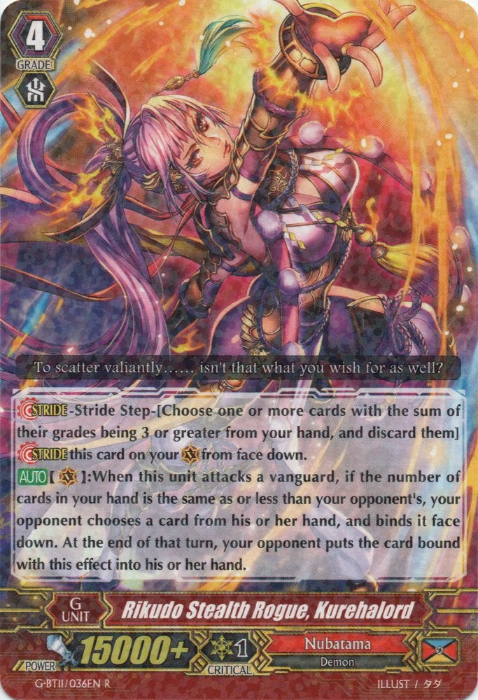 Rikudo Stealth Rogue, Kurehalord (G-BT11/036EN) [Demonic Advent]
